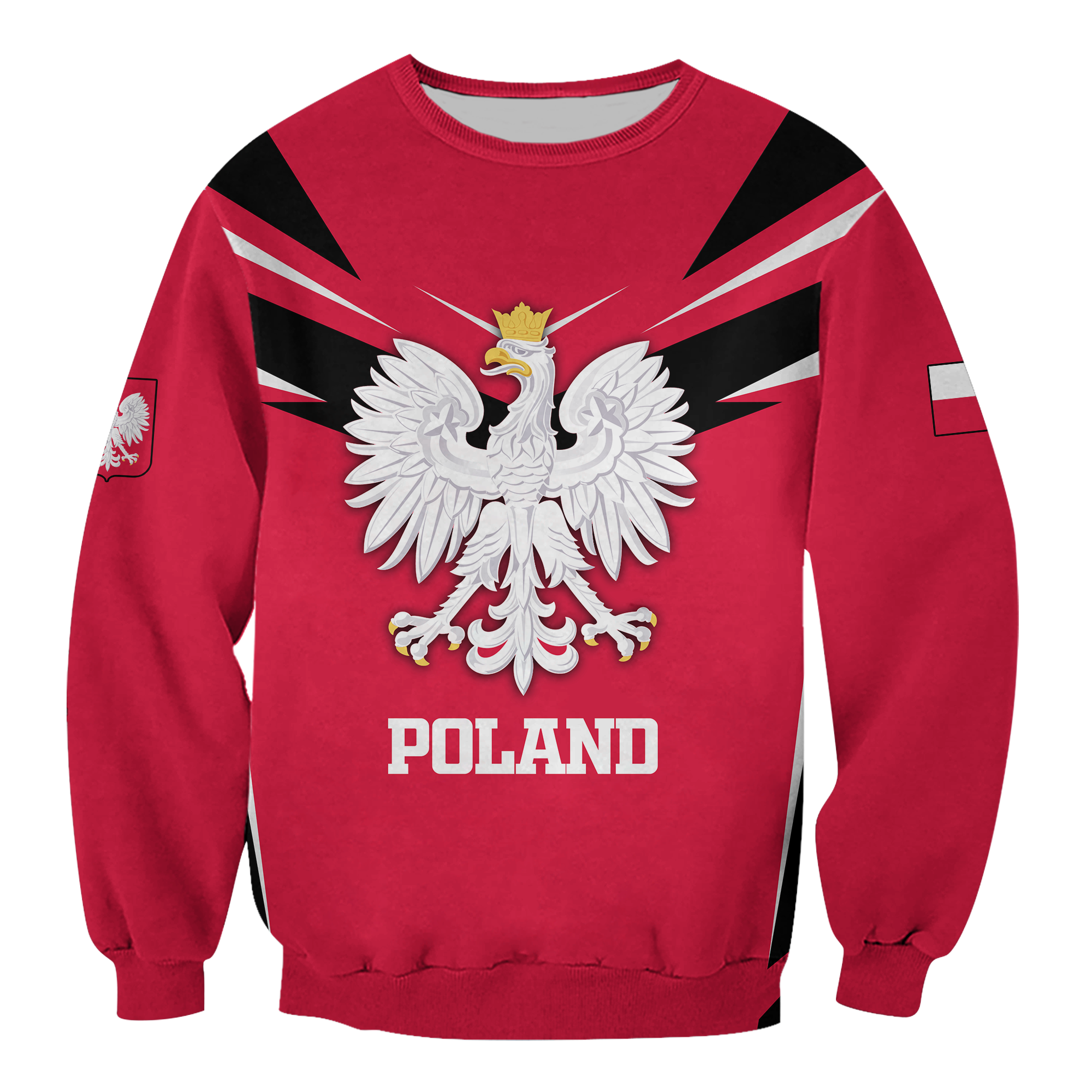 Poland Pride Sweatshirt LT12 - Wonder Print Shop