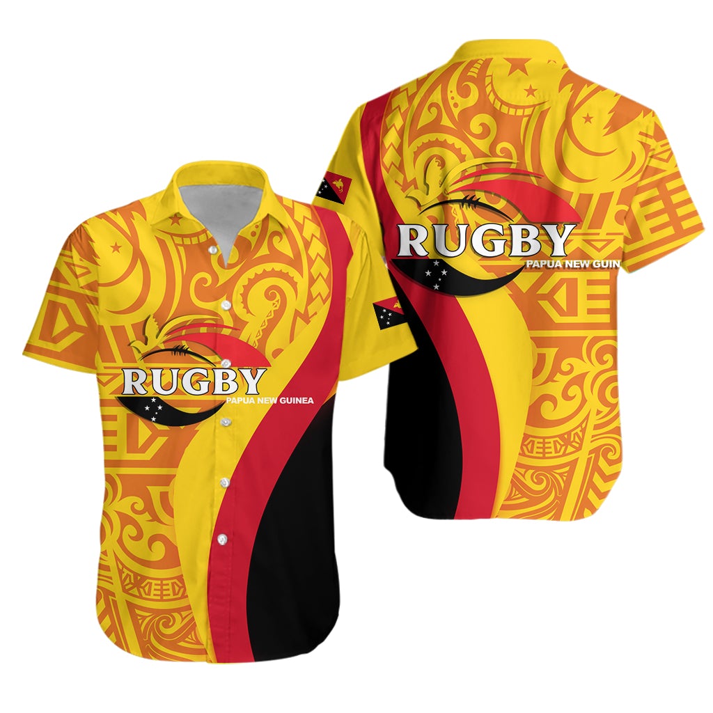 Papua New Guinea Rugby Union Pride Hawaiian Shirt LT12 - Wonder Print Shop