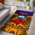 Samoa Area Rug Hibiscus With Tribal LT12 - Wonder Print Shop