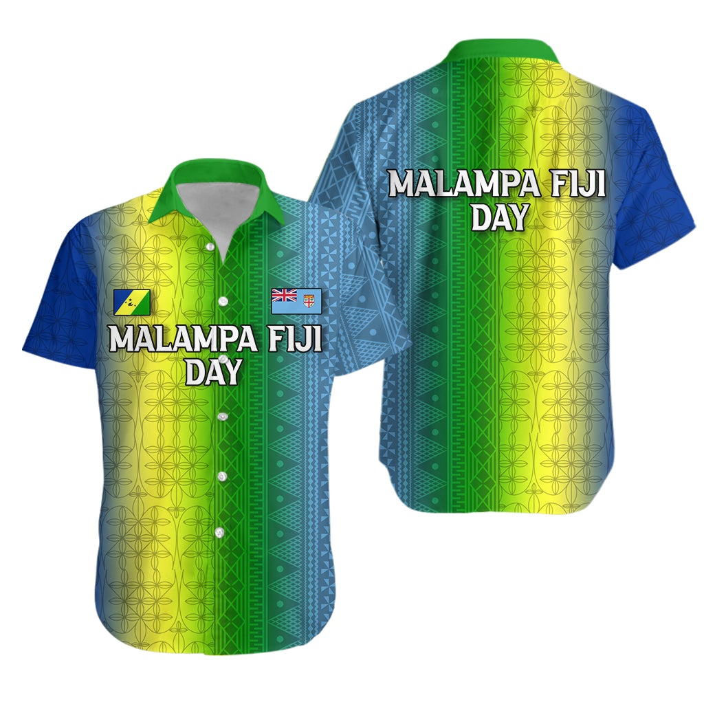 Vanuatu Malampa Fiji Day Hawaiian Shirt Flag Version LT12 - Wonder Print Shop