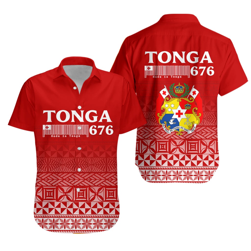 Tonga 676 Hawaiian Shirt Tongan Pattern LT12 - Wonder Print Shop