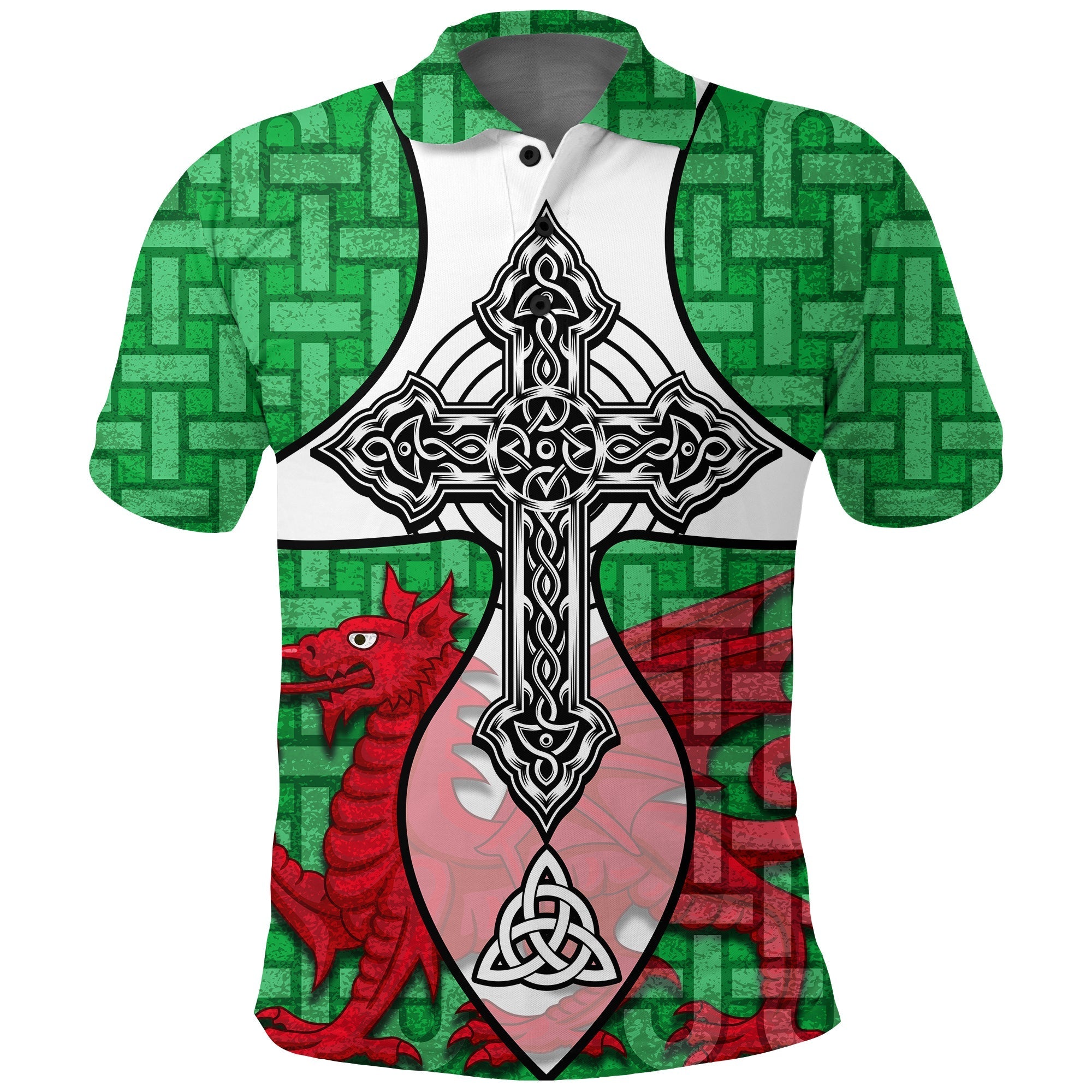 wales-celtic-cross-dragon-polo-shirt