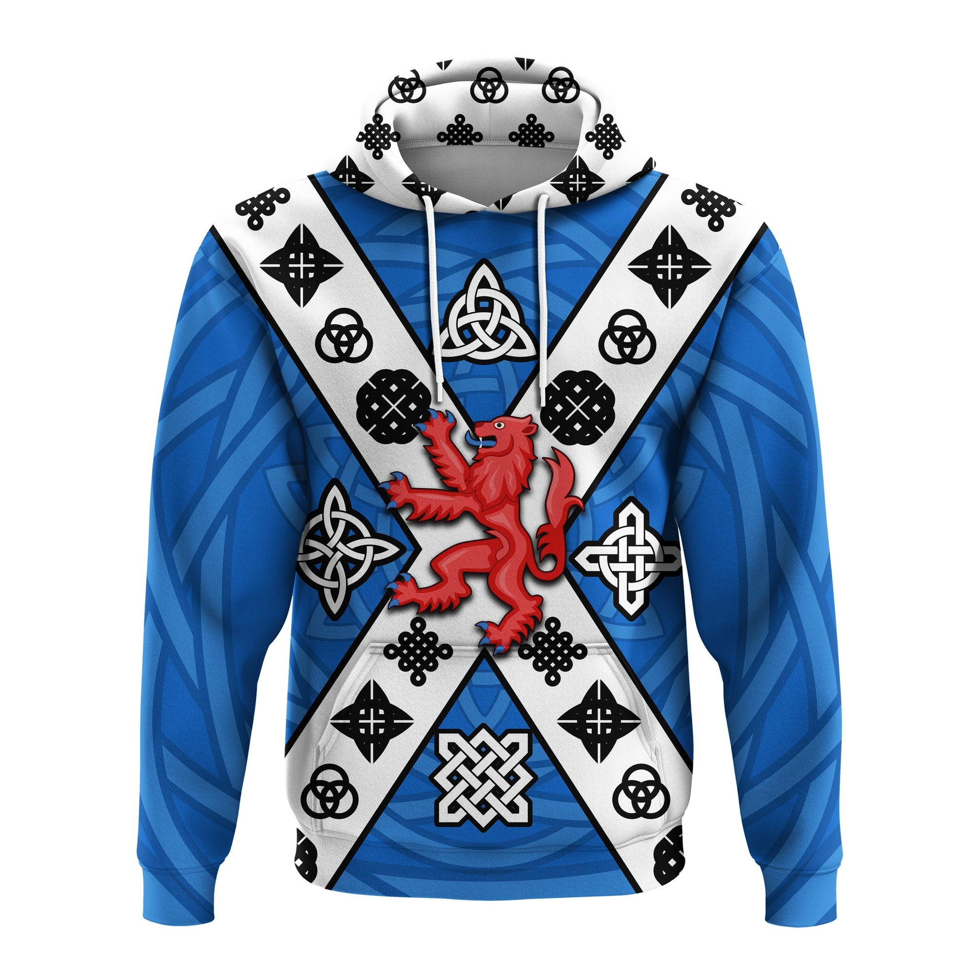 Scotland Scottish Mix Celtic Patterns Hoodie LT20 - Wonder Print Shop