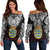 Viking Off Shoulder Sweater - Denmark Viking Symbol RLT12 - Wonder Print Shop