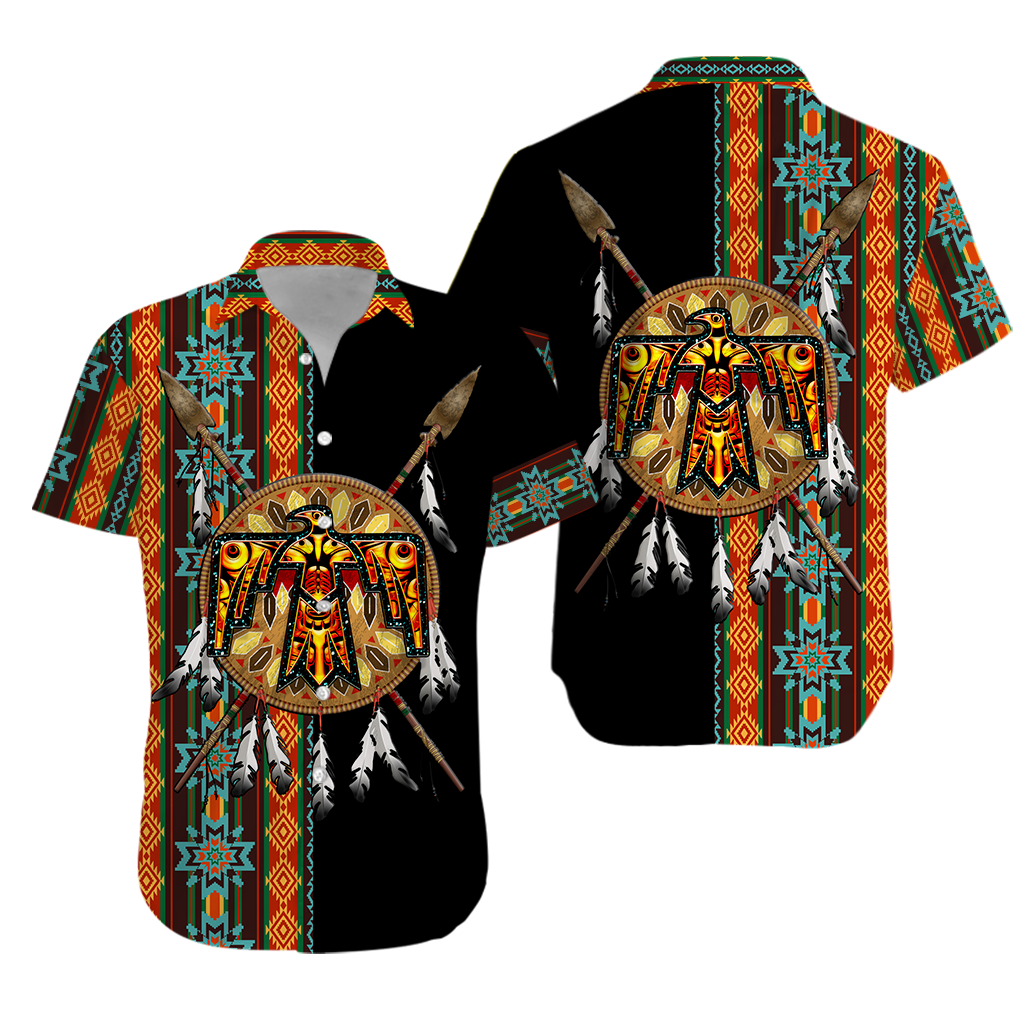 Native American Cherokee Thunderbird Heritage Hawaiian Shirt LT12 - Wonder Print Shop