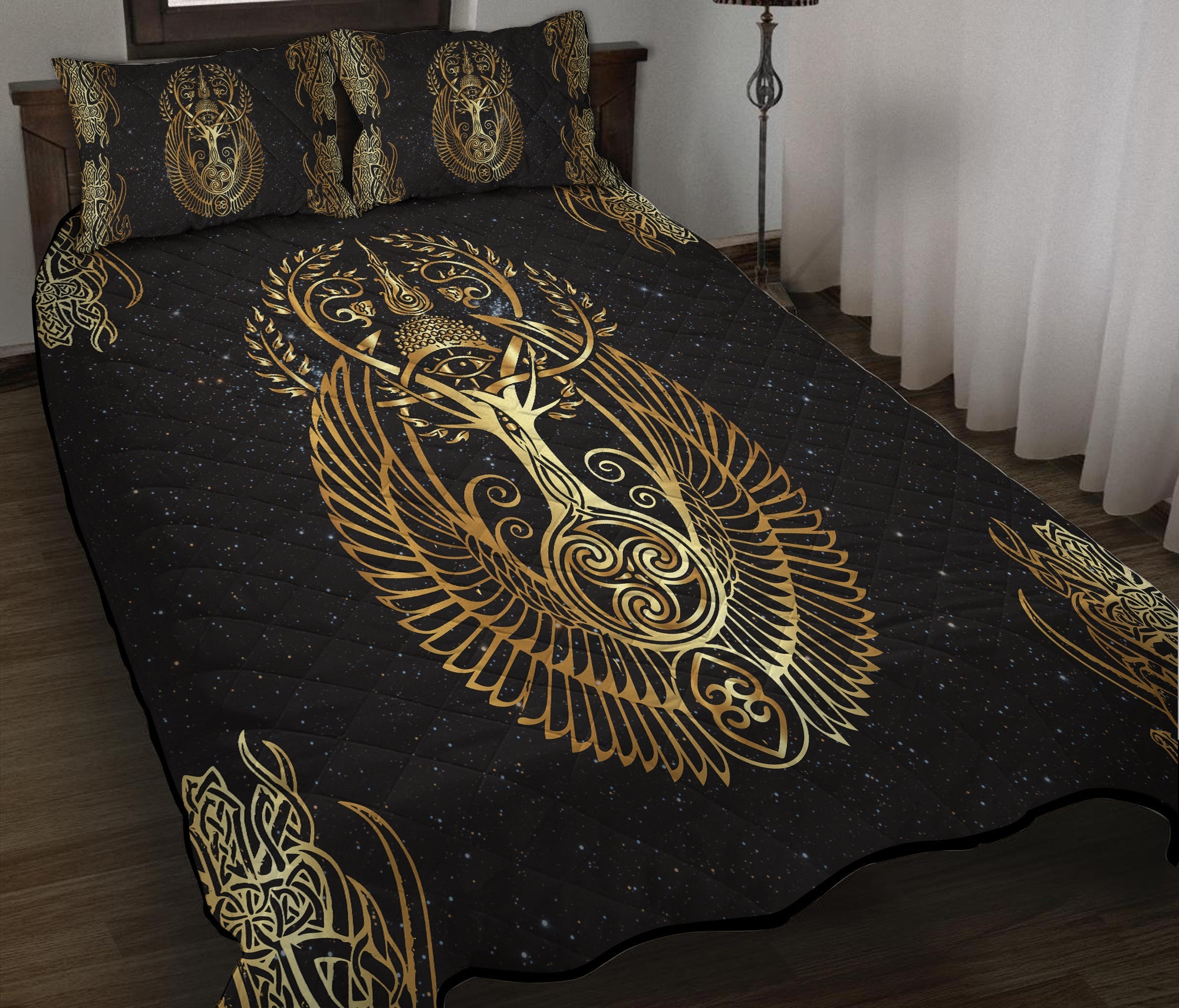 viking-yggdrasil-tree-of-life-odin-quilt-bed-set