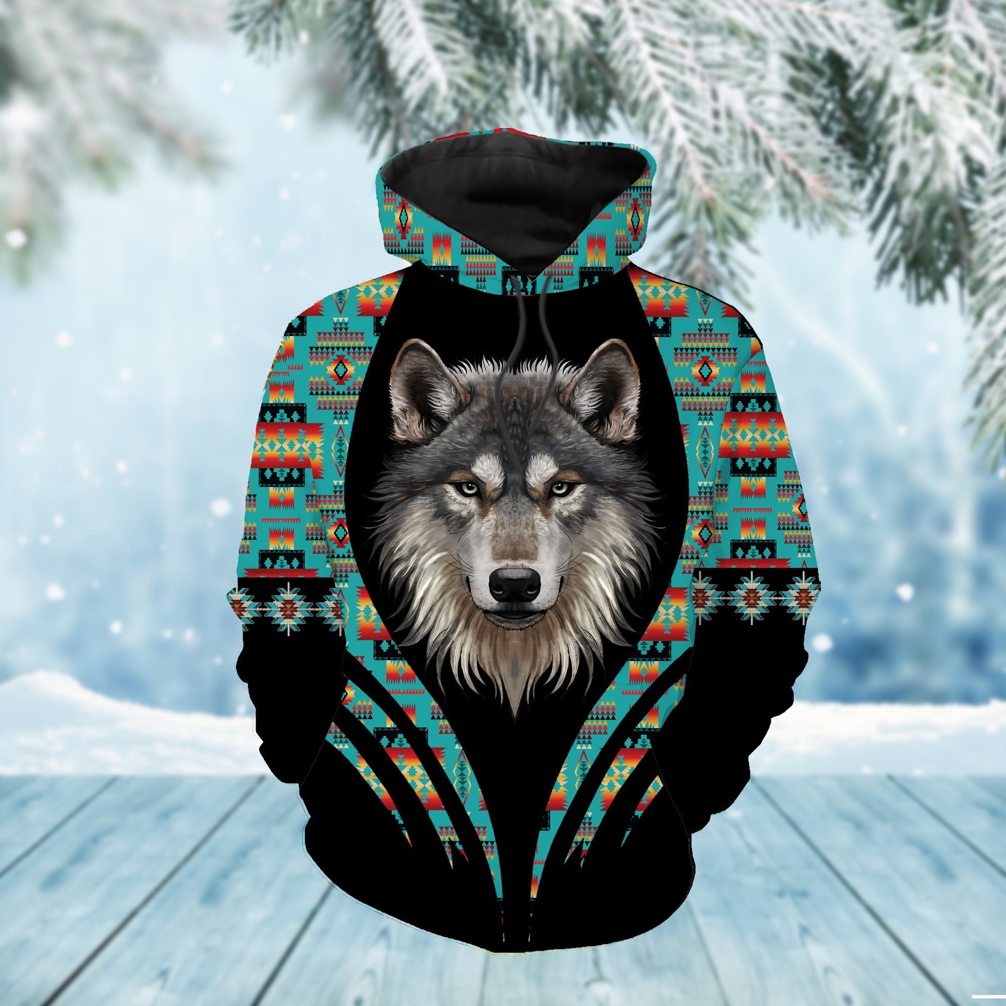 blue-wolf-native-tribes-pattern-native-american-hoodie