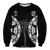 Custom Personalised Fiji Rugby Sevens Fijian Tapa Pattern Sweatshirt LT12 - Wonder Print Shop