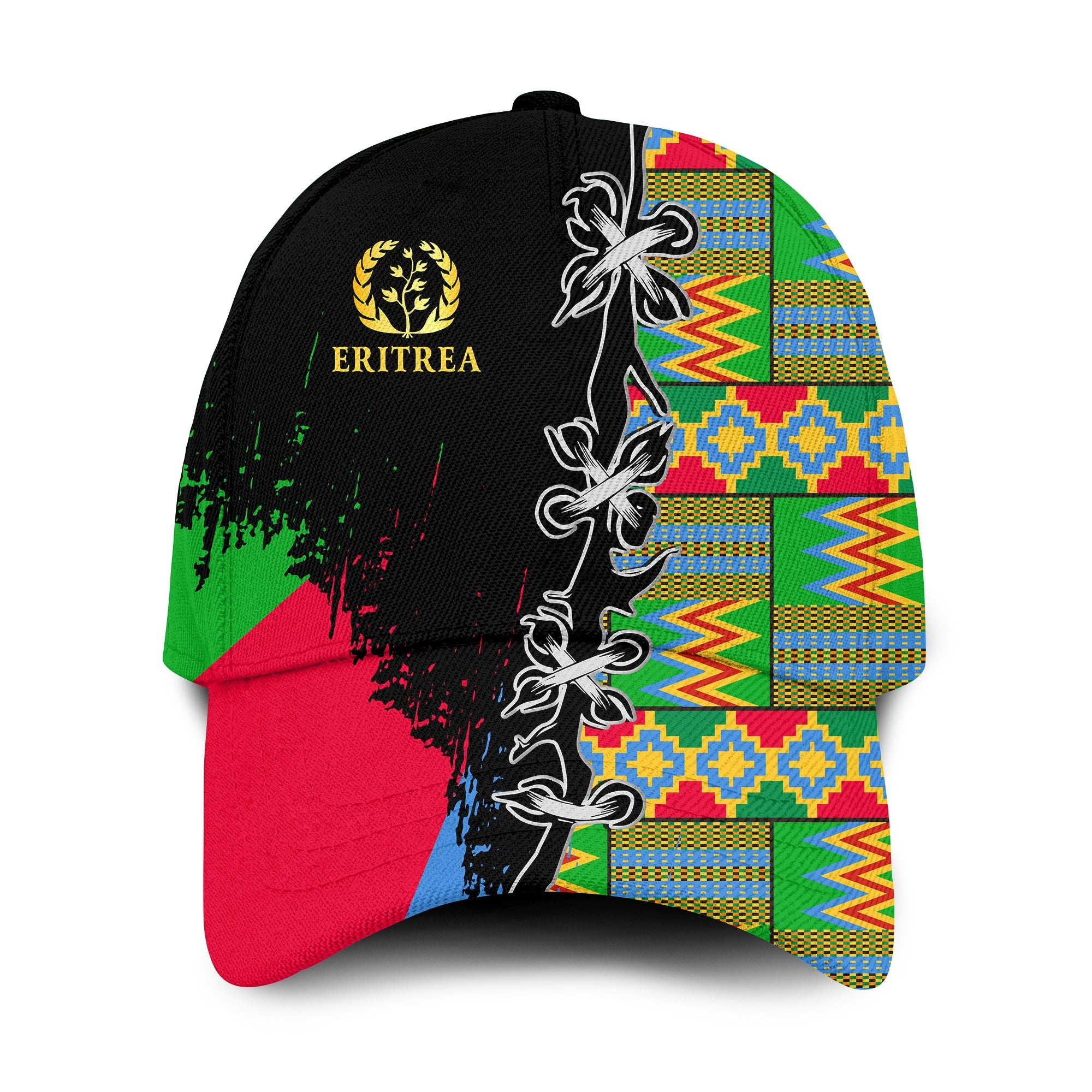 eritrea-special-knot-classic-cap-african-pattern-black