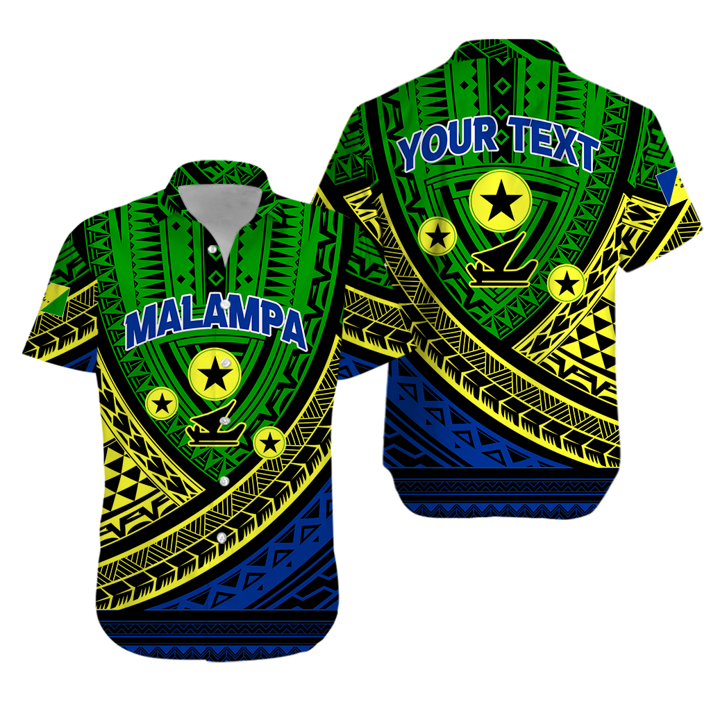 Custom Personalised Vanuatu Malampa Province Tribal Pattern Hawaiian Shirt - LT12 - Wonder Print Shop