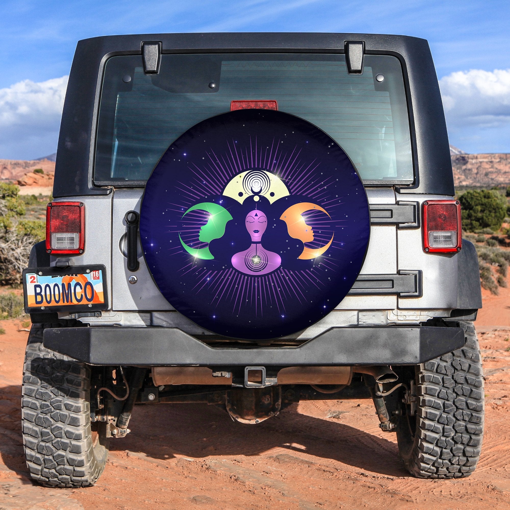 Celtic Woman Wicca Mother Earth Spare Tire Cover LT12 - Wonder Print Shop