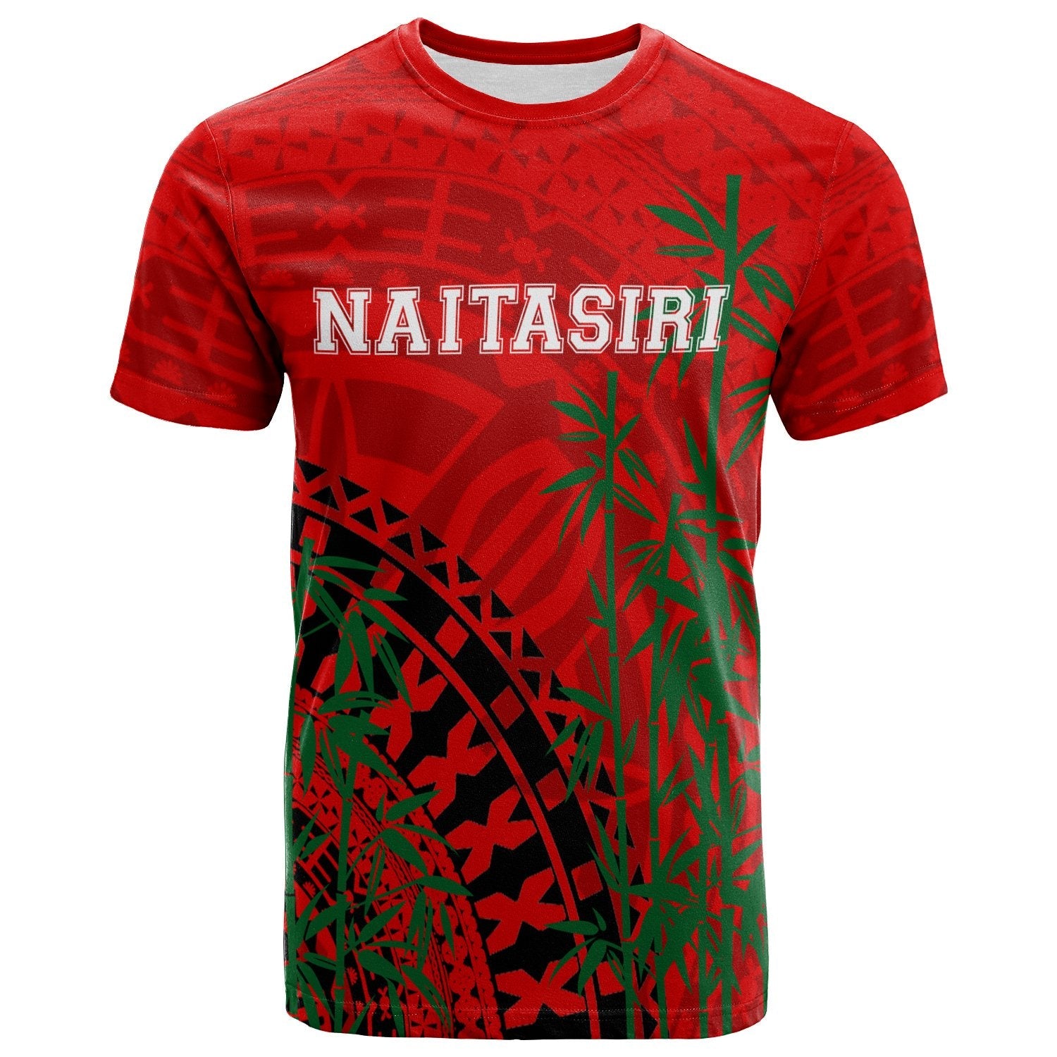 Naitasiri Rugby Union Fiji T Shirt Tapa Pattern LT12 - Wonder Print Shop