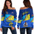 Custom Personalised Torba Vanuatu Province Off Shoulder Sweater Mix Australia Flag LT13 - Wonder Print Shop