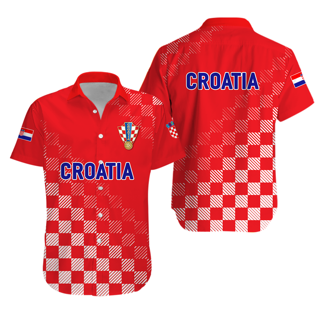 Croatia Football World Cup 2022 Champions Pride Hawaiian Shirt Red 