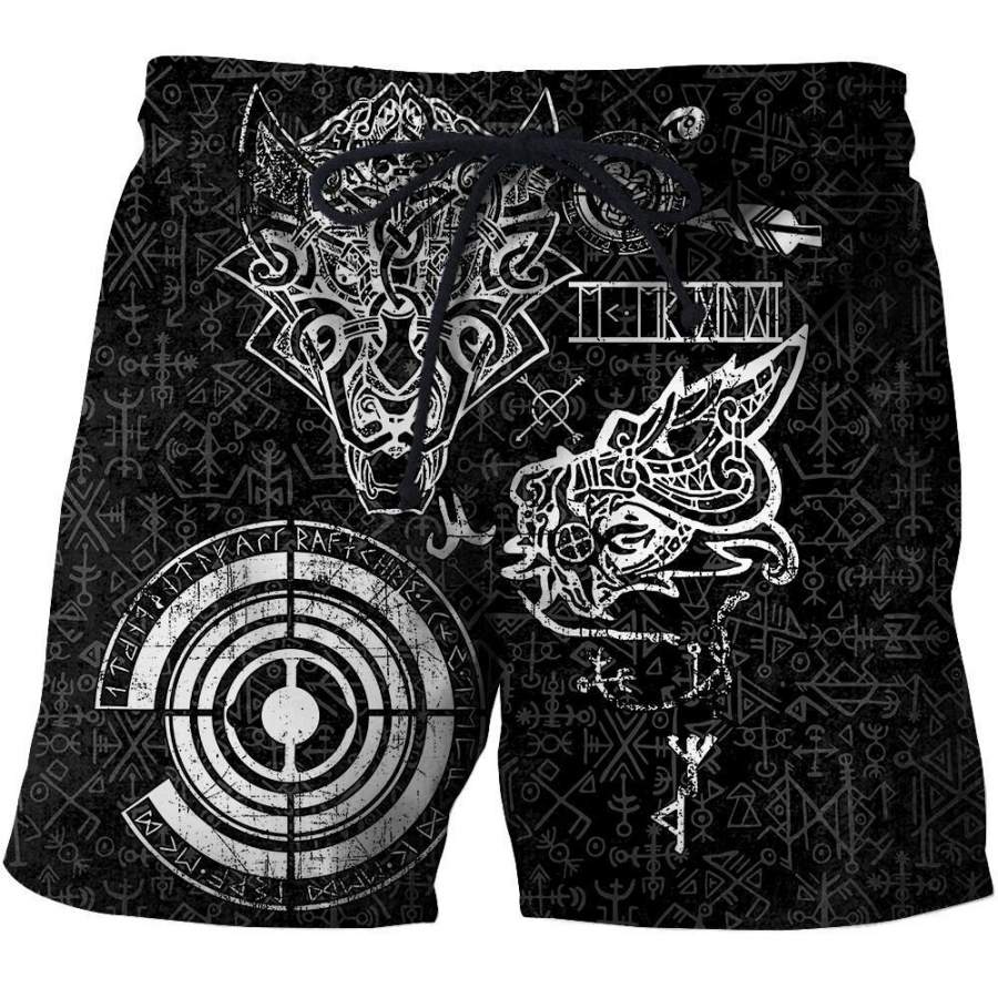 viking-clothing-fenrir-and-nidhogg-viking-tattoo-shorts