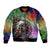 Native American Indian Chief Man Headdress Bomber Jacket - Wonder Print Shop