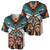 Native American Indian Indigenous Mix African Art Baseball Jersey - Wonder Print Shop