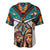 Native American Indian Indigenous Mix African Art Baseball Jersey - Wonder Print Shop