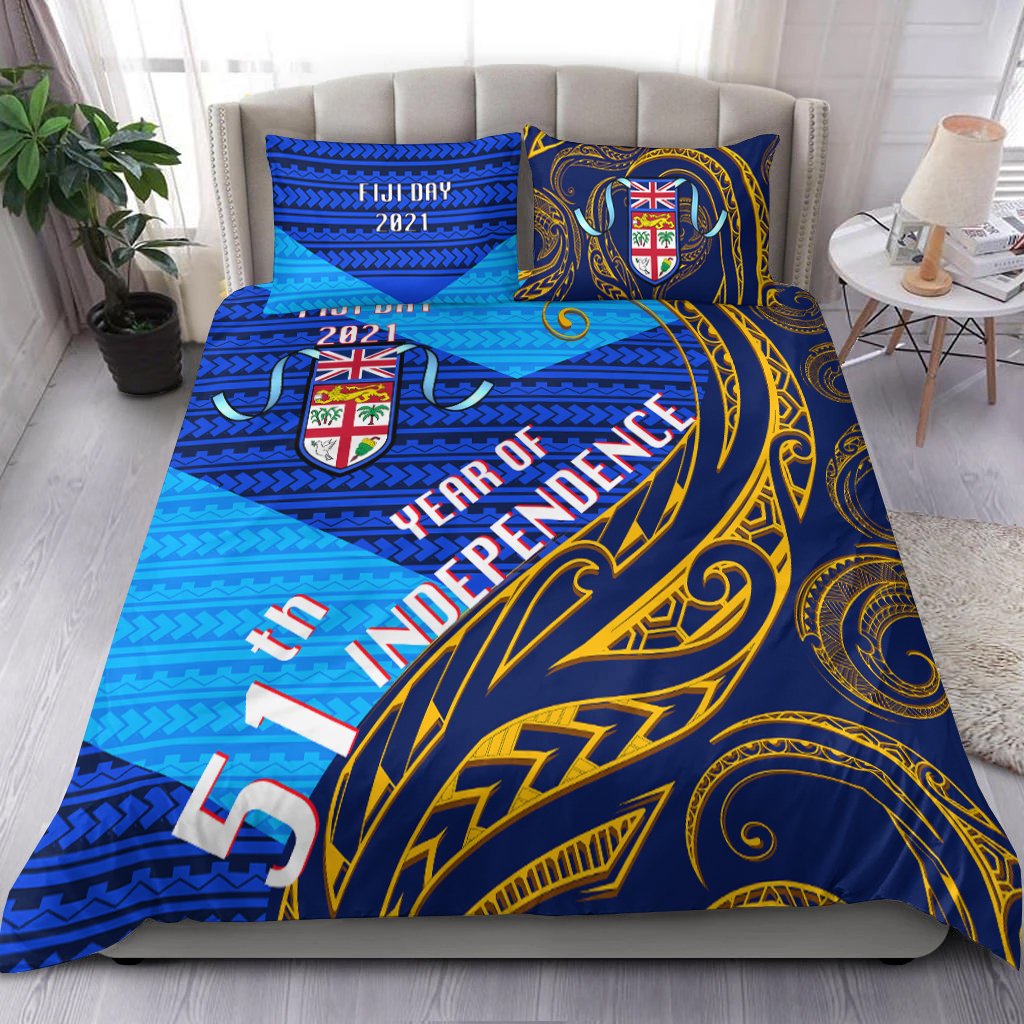 Fiji Day Beddings Set - 51th Year Of Independence LT20 - Wonder Print Shop