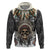 Native American Skull With Eagle Warriors Hoodie - Wonder Print Shop