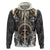 Native American Skull With Eagle Warriors Hoodie - Wonder Print Shop