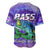 (Custom Personalised) Bass Fishing is Life Hook Sport Largemouth Purple Baseball Jersey LT9 - Wonder Print Shop