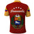 Venezuela 2023 Baseball Mix Polo Shirt Coat Of Arms - Wonder Print Shop