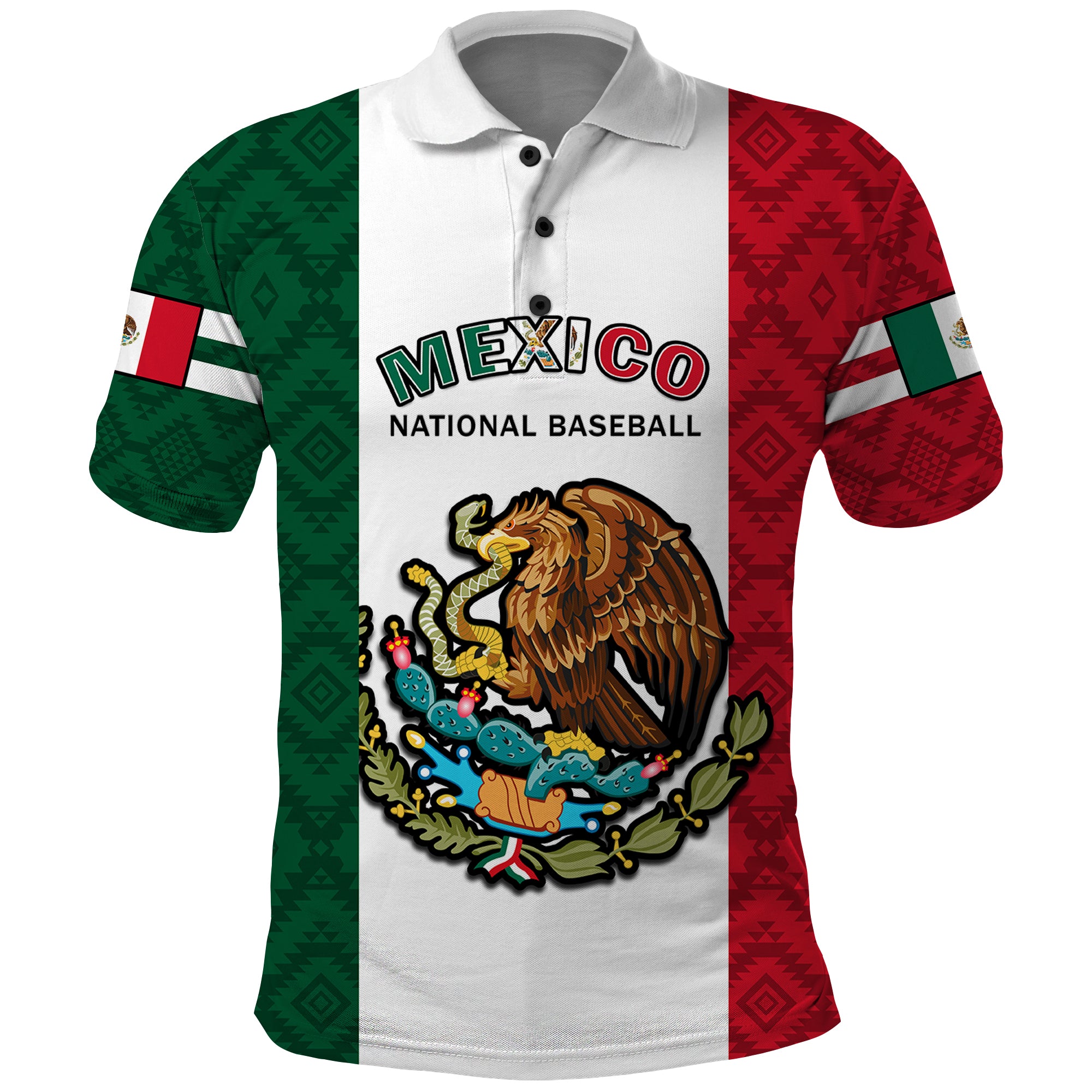 custom-text-and-number-mexico-2023-baseball-classic-mexican-art-flag-style-polo-shirt