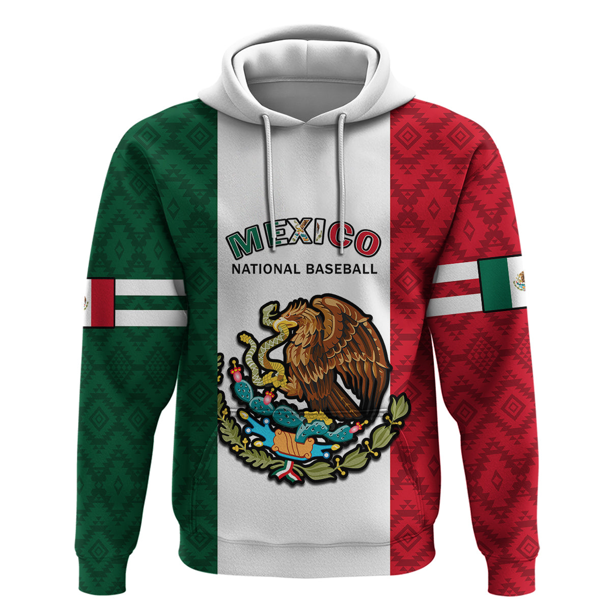 Custom Text and Number) Mexico Baseball Jersey Mexican Aztec Pattern LT14  in 2023