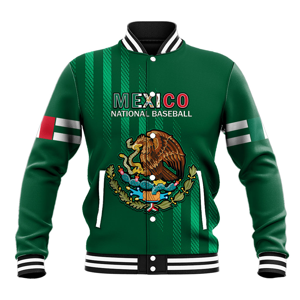 custom-text-and-number-mexico-2023-baseball-classic-mix-coat-of-arms-baseball-jacket