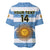 (Custom Text And Number) Argentina Rugby 7s Vamos Pumas Baseball Jersey - Wonder Print Shop