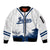 Japan Baseball Champions Fuji Mountain Landscape Art Sleeve Zip Bomber Jacket - Wonder Print Shop