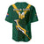 (Custom Text And Number) South Africa Rugby Go Blitzboks Sevens Baseball Jersey - Wonder Print Shop