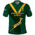 (Custom Text And Number) South Africa Rugby Go Blitzboks Sevens Polo Shirt - Wonder Print Shop