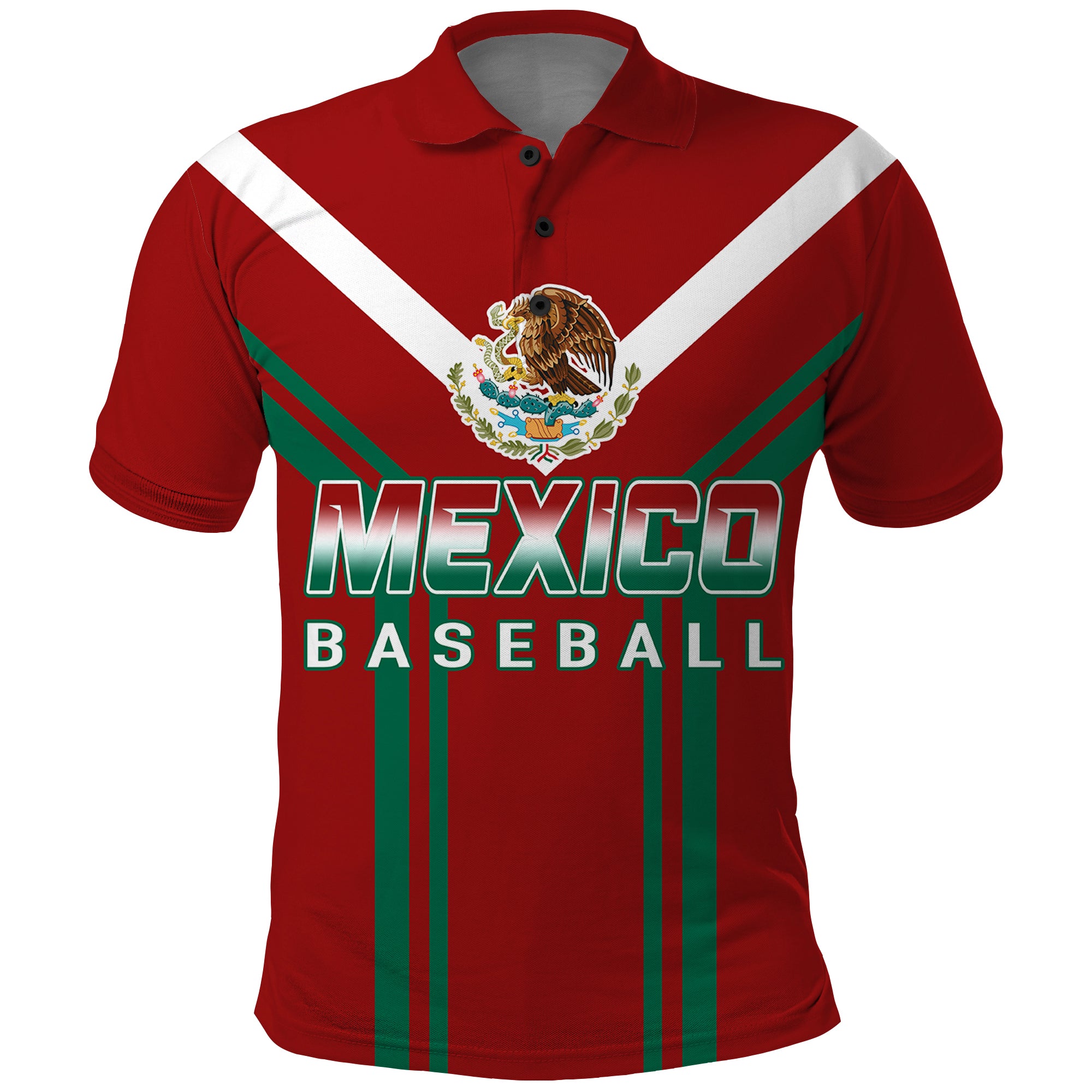 mexico-baseball-2023-sporty-style-with-emblem-polo-shirt