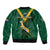 South Africa Rugby Go Blitzboks Sevens Sleeve Zip Bomber Jacket - Wonder Print Shop