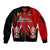 Kenya Rugby Sevens Sporty Version Sleeve Zip Bomber Jacket - Wonder Print Shop