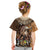 Native American Eagle Warrior Headdress Feathers Kid T Shirt - Wonder Print Shop