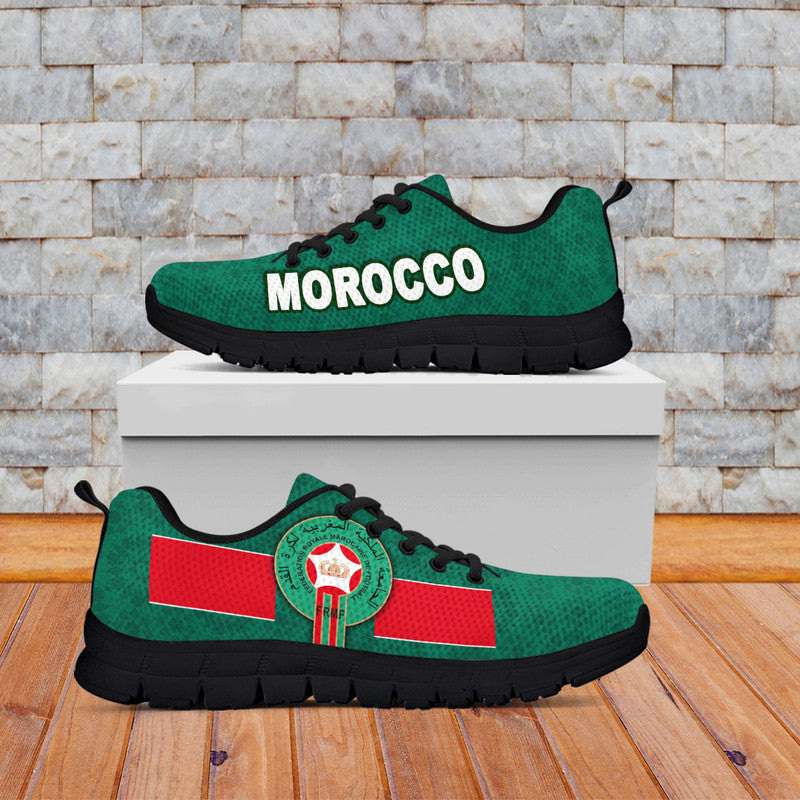 Morocco Soccer Sneaker World Cup Champions Green Style LT6 - Wonder Print Shop