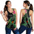 (Custom Personalised) Pohnpei Micronesia Women Racerback Tank Tropical Flowers LT13 - Wonder Print Shop