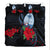 Guam Bedding Set Polynesian Flowers Version Black LT13 - Wonder Print Shop