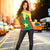 Senegal Football Off Shoulder Sweater Champion of Africa LT13 - Wonder Print Shop