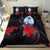 Guam Bedding Set Polynesian Flowers Version Black LT13 - Wonder Print Shop