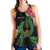 (Custom Personalised) Pohnpei Micronesia Women Racerback Tank Tropical Flowers LT13 - Wonder Print Shop