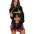 Ethiopia Hoodie Dress - Ethiopian Cross LT13 - Wonder Print Shop