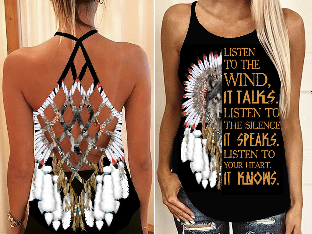 native-american-wolf-with-feather-headdress-criss-cross