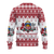 Latvia Christmas Priecigus Ziemassvetkus Ugly Pattern Sweatshirt - LT12 - Wonder Print Shop