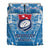 Samoa Rugby Toa Samoa Blue Style Bedding Set - LT2 - Wonder Print Shop