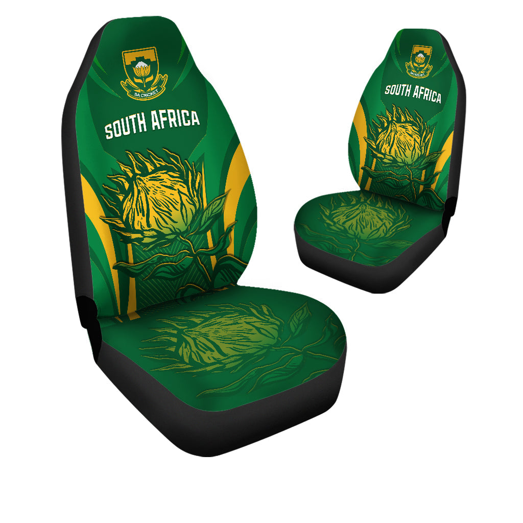 South Africa Cricket Car Seat Cover Proteas Champion LT13 - Wonder Print Shop