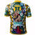 Custom Hawaii Polo Shirt Hana High and intermediate School Fire Dragon Polynesian Culture Pride LT10 - Wonder Print Shop